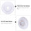 3 Pcs Hot Stable Performance Pen Holder 6.5X6.5cm White 3