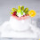 Glass Fruit Bowl Transparent Salad Bowl 1 Pack 6