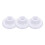 3 Pcs Hot Stable Performance Pen Holder 6.5X6.5cm White 4