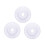 3 Pcs Hot Stable Performance Pen Holder 6.5X6.5cm White 5