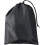 Trousse de toilette noire à fermeture éclair et cordon de serrage (2 pièces) 4
