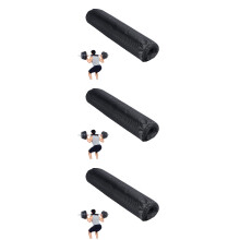 3Pièces Coussin Squat Noir, Doux, Épais Pour Haltères Gym