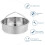 Strainer,Steamer Basket Stainless Steaming Rack Kitchen Mesh Steamer 4