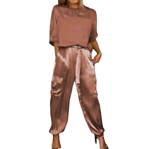 Γυναικεία Κοστούμια Women2Piece Σύνολα Επίσημα Παντελόνια για Γάμο Casual Ακανόνιστο 1