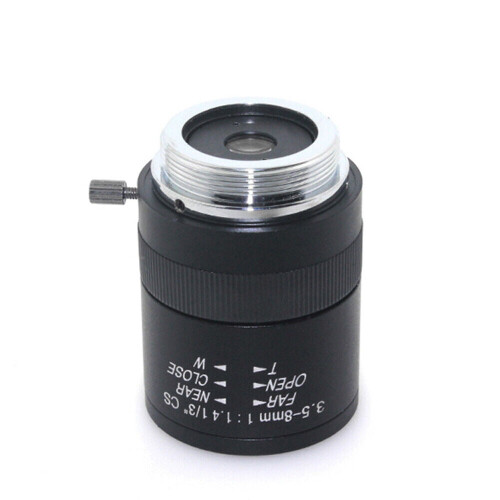 Manual IRIS C Mount Lens 3.5-8mm for Industrial Camera 1