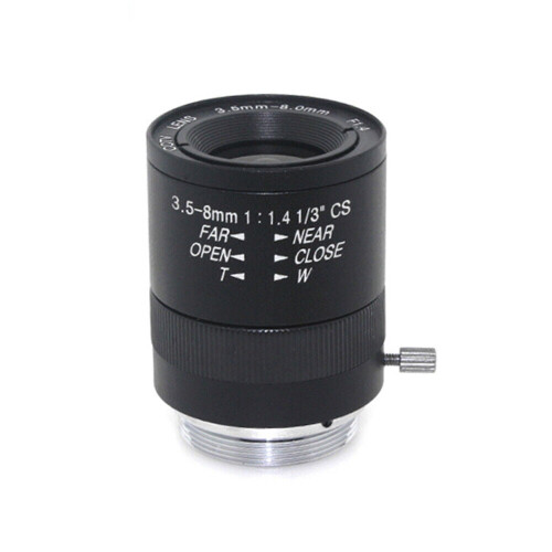 Manual IRIS C Mount Lens 3.5-8mm for Industrial Camera 2