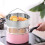 Strainer,Steamer Basket Stainless Steaming Rack Kitchen Mesh Steamer 8