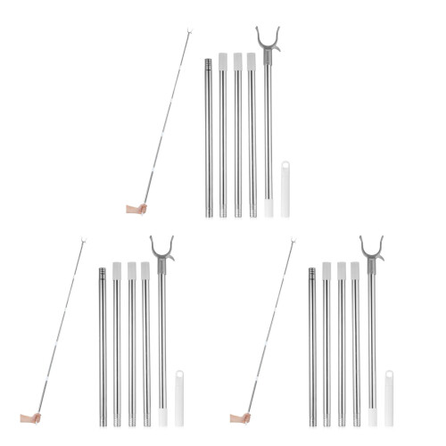 3Pièces Tringle À Linge Réglable Pour Maison