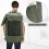 Large Laundry Bag Backpack Laundry Backpack with Shoulder Straps and Mesh Poc... 5