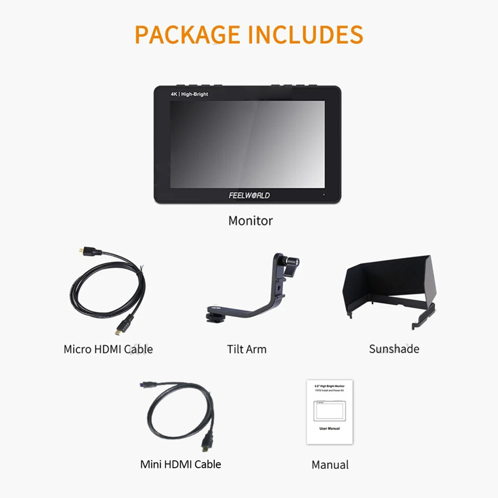 Feelworld 5.5In Ips 1600Nit Monitor 7340572101730