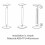 RGB Headphone Stand LED Base 7.68x3.15in 6
