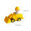 Dump Truck for Toddlers 1- 3 Simulation Bulldozer 2