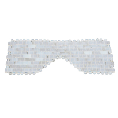 Healing Harmony: Jade Eye Mask For Anti Aging Therapy, Smooth Surface 1