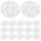 Large Sew-On Snaps Square Resin 100 Pieces 4