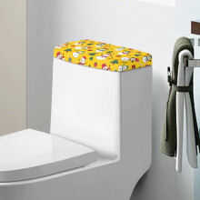 Christmas Tree & Snowman Toilet Tank Dust Covers (2 pcs) – Easy-Clean, Compatible with Standard Tanks