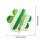 Seat Blanket Carpet Shape Green Throw Blanket 1 pc 2