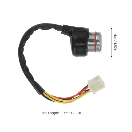 Worgeous Ignition Switch Replacement 6 Wires Ignition Key Switch For Chinese ATV Quad 1