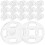 Large Sew-On Snaps Square Resin 100 Pieces 7