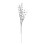 Artificial Berry Stems Silver Glitter 17 Inch 1