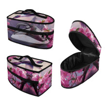 Portable Travel Steamer Storage Case Hummingbird Zipper Bag