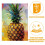 Drapeau de jardin géométrique ananas double face 28 x 40 pouces 2