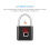 Smart Padlock O11 Zinc Alloy Fingerprint Lock 46mm Width 3