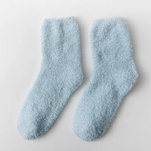 Willtoo Warm Cozy Cloud Sock for Women Fabric Sleep Socks Fuzzy Socks For Women Warm Home Sleep Winter Preppy Stuff Socks