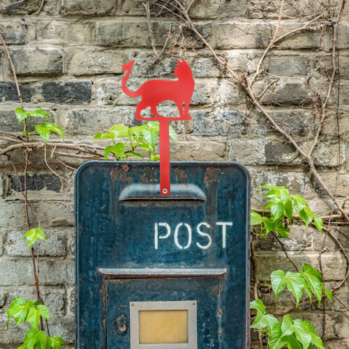 Outdoor Animal-Themed Iron Mailbox Decoration 1
