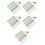20St Compacte Draagbare Serviesopbergdoos Met Diverse Kleuren 1