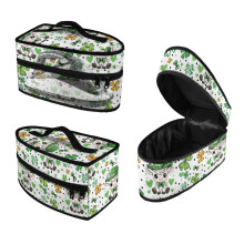 Lucky Hat Calf Pattern Iron Storage Bag 11.8x6.69x5.5 in