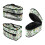 Lucky Hat Calf Pattern Iron Storage Bag 11.8x6.69x5.5 in 1
