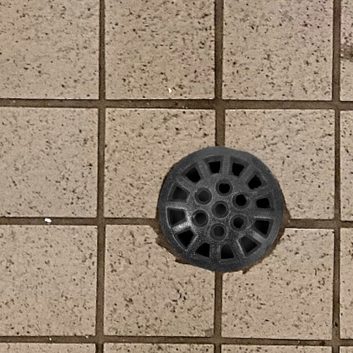 Gnagarskydd för stuprör, stuprörsskydd, stuprörslöv 1