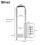 Adjustable U-Shaped Combination Padlock with 4-Digit Code for File Cabinets,Wardrobes,and Doors 2