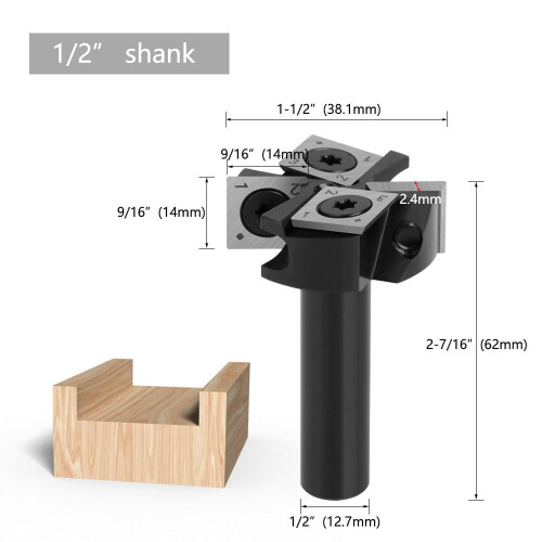 4Flutes CNC Spoilboard Επιφανειακό κομμάτι δρομολογητή ισοπέδωσης πλάκας με διάμετρο 1