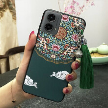 MOTO G 5G 2024 Phone Case – Waterproof, Shockproof, Dust-Resistant Silicone & TPU Cover with Tassel, Chinese Style