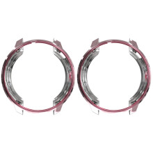 2St Roze Smartwatch Beschermhoes Tpu Horlogekast Cover