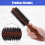 Nylon Bristle Round Curling Comb for Hair Drying and 6