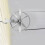 Wall Clothes Dryer Pulley Silver Iron 2 pcs 4
