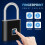 Smart Padlock O11 Zinc Alloy Fingerprint Lock 46mm Width 7