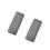 Suede Car Grab Handle Cover Gray 1 PC 3
