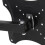 Adjustable Wall Mount Rotated Holder Black 1 Set 7