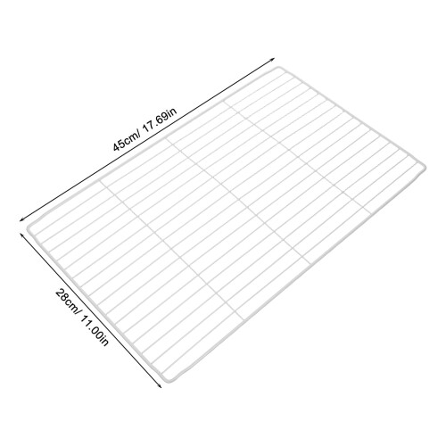 White Metal Freezer Shelf Divider for Efficient Space Management and Organized Storage 1