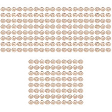 3000St Metalen Beige Flower Bead Caps DIY Jewelry Findings End Caps