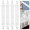 Topbathy Fitted Sheet Holders with White Elastic Straps and Plastic Clips for Stability 4