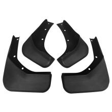 Splash Guards Mud Flaps For Ford Kuga 2013-2019, 4pc Mud Guards No Drilling For Front And Rear Tire Protector, Custom Fender Mudguards-black