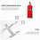 WSTEER wall-mounted fire extinguisher hanger iron 1 pc 6