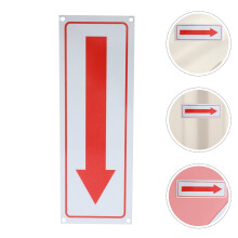 2pcs Arrow Signs Metal Direction Sign Assorted Color for Indoor Outdoor Use Public Spaces Users