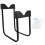 Porte-carafe à eau détachable, noir, 1 pièce 5