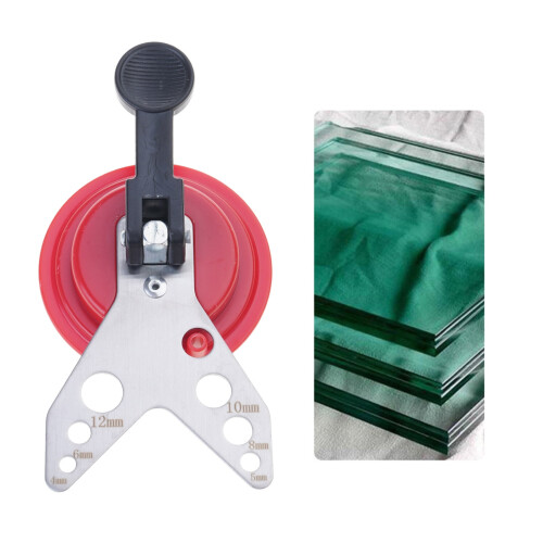 Tile and Glass Drill Positioning Tool with Strong Suction Base for Accurate Hole Placement in Homes Projects 1