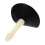 MLINS Ceramic Art Suction Cup Rubber Pottery Tool Trimming Tools Texture Black 4